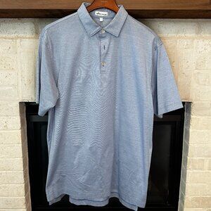 Peter Millar Blue Polo Shirt